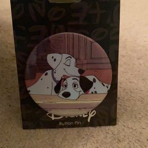 NEW One Hundred and One Dalmatians button pin
